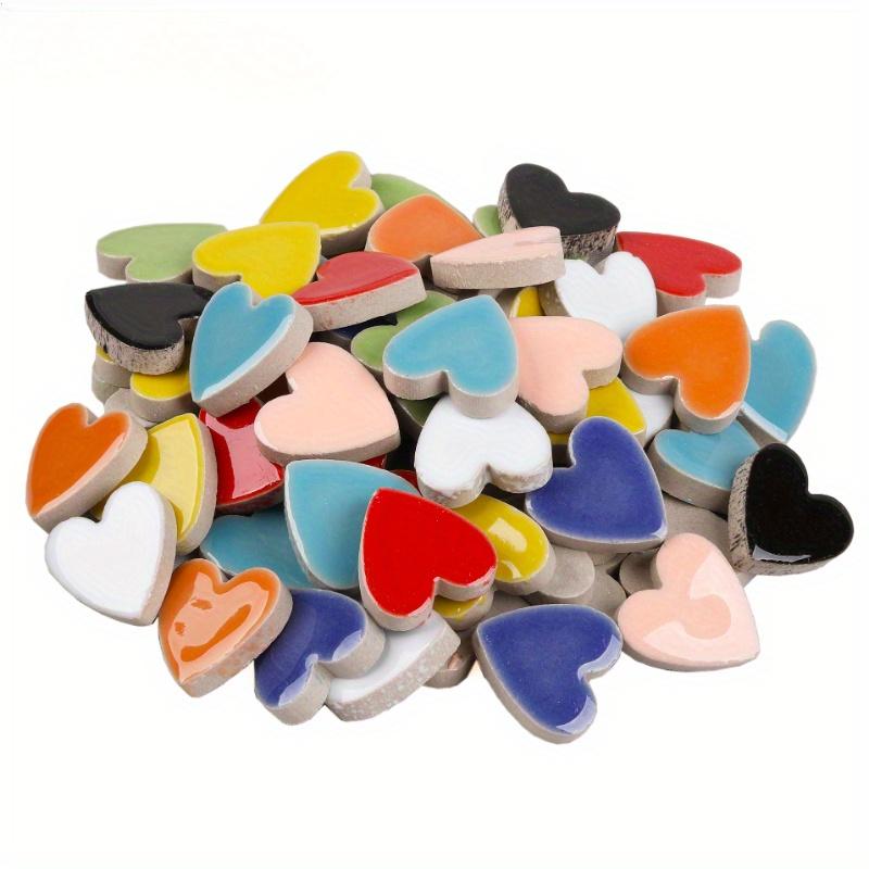 Heart Shaped Ceramic Mosaic Ti - Ceramic Tile Blank review and price