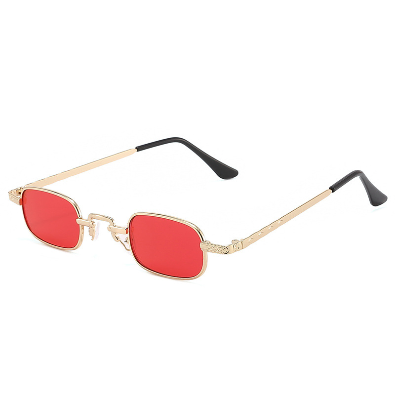 New Small Frame Square Sunglas - Metal Photo Panel review and price